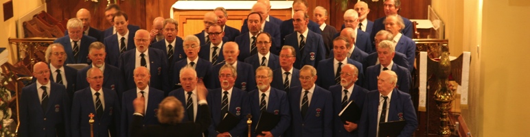 The Dublin Welsh Male Voice Choir in Concert in St Brigid's Church, Castleknock part of the Church's 200th Anniversary Celebrations